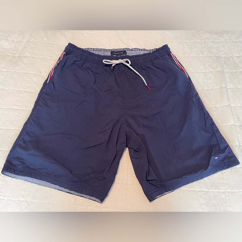 Tommy Hilfiger Navy Swim Trunks size L